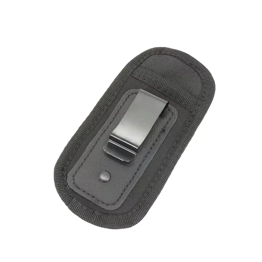 Compact Tactical Waist Belt Pouch for Concealed Carry Gun Holster Magazine Holder with Quick Release Clip