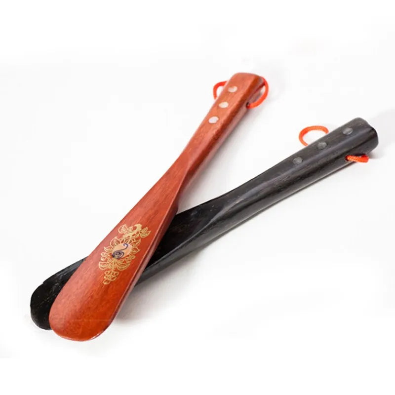 Home Tools Wood Shoe Horn Long Handle for Seniors Easy to Use and Carry Long Handle Shoes Lifter