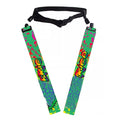 Cheap Football Soccer Flag With Adjustable Belt Full Color Printing Logo 5x37cm PVC Custom Sports Flag Football Belt Set