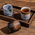 Handmade Ceramic Stoneware Coffee Tea Mug Creative Traditional Vintage Teacup Home Office Porcelain Water Mug