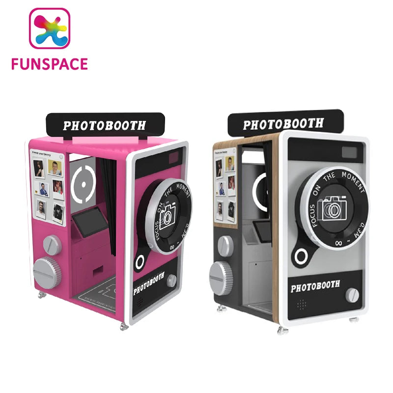 Photo BoothProfessional Self Service Coin Operated Machine Photo Booth Photo Booth Photobooth Vending Machine