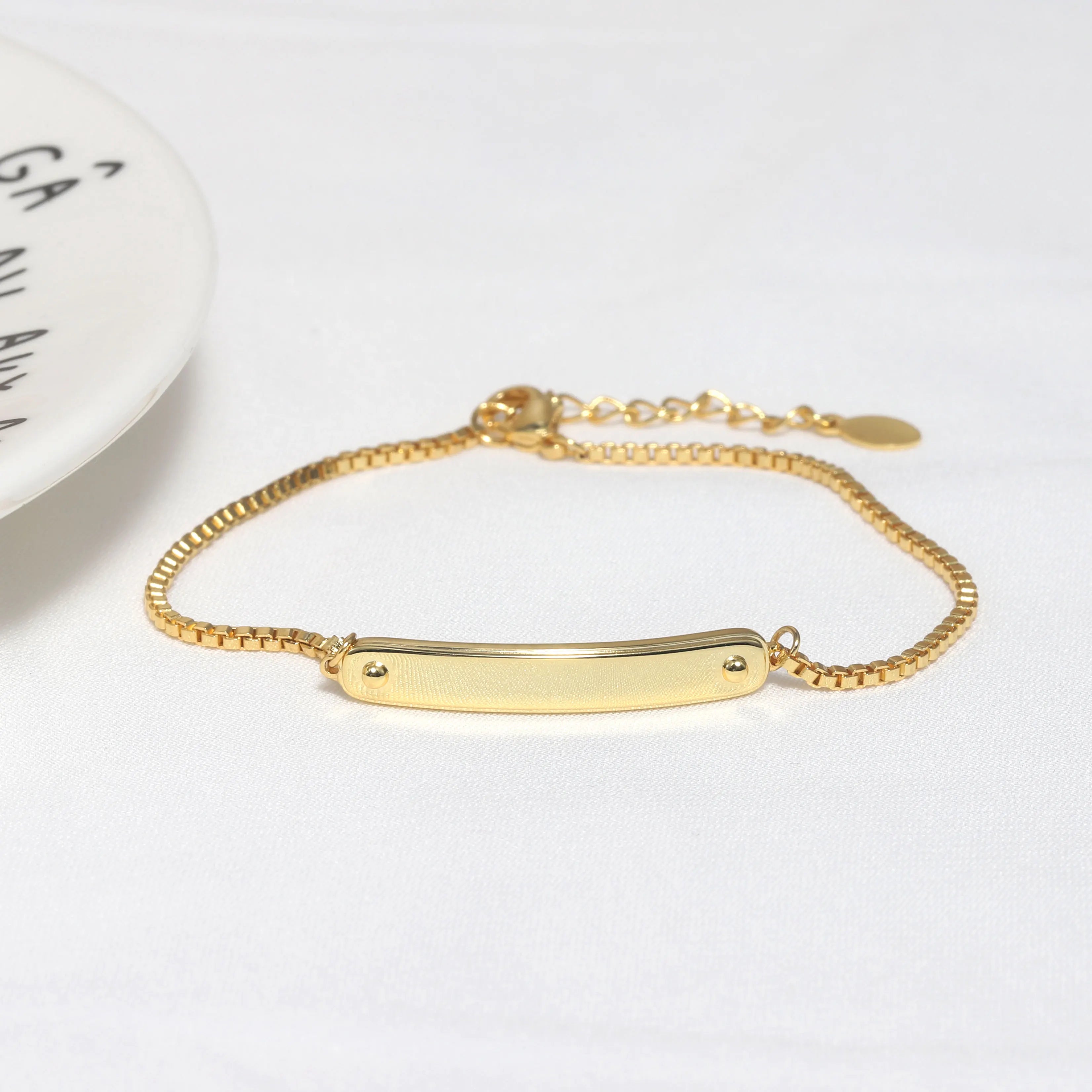 C1JX Minimalism Style Series Abiding Jewelry Cheap Price Brands Quality Custom 925 Sterling Silver Bracelet Jewelry