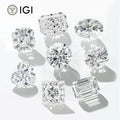 Wholesale D Color Round Diamond Loose 1 Carat VS VVS  Fancy Lab Diamond IGI Certified Hpht Cvd Lab Grown Diamond