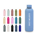 FX Factory Custom Soft Touch 500ml Double Wall Small Mouth BPA Free Stainless Steel Leak-Proof Insulated Sports Water Bottle