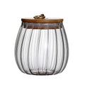 Sealed Container With Bamboo Lid for Kitchen