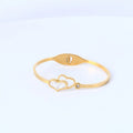 Exquisite Stainless Steel Heart Shaped Accessories Multilayer Anklet Jewelry