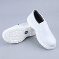 Dustproof Anti-Static ESD White Safety Work Shoes Industrial Protection Anti-Slip Feature for All Seasons-Summer Winter Autumn