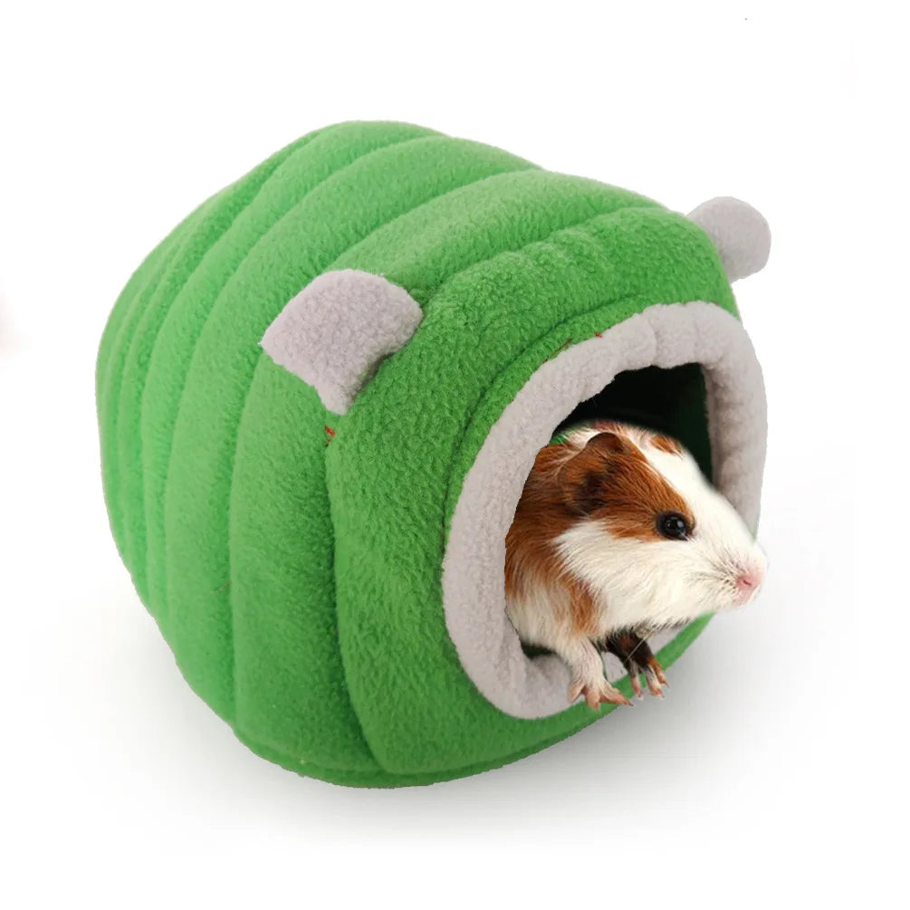 Fuzzy Caterpillar Dutch Pig Cotton Nest - Parrot Honey Bag Sugar Glider Sleeping Bag Demon King Squirrel Mini Hedgehog Cotton