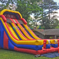 Commercial Grade Double lane Inflatable Slide Backyard Kids Adult Inflatable Jumping Bouncy Castle Waterslide for Sale