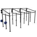 Multi Function Commercial Gym Equipment Free Standing Power Squat Rack Cage Pull Bar Outdoor Competition Fitness Rig Sunshine