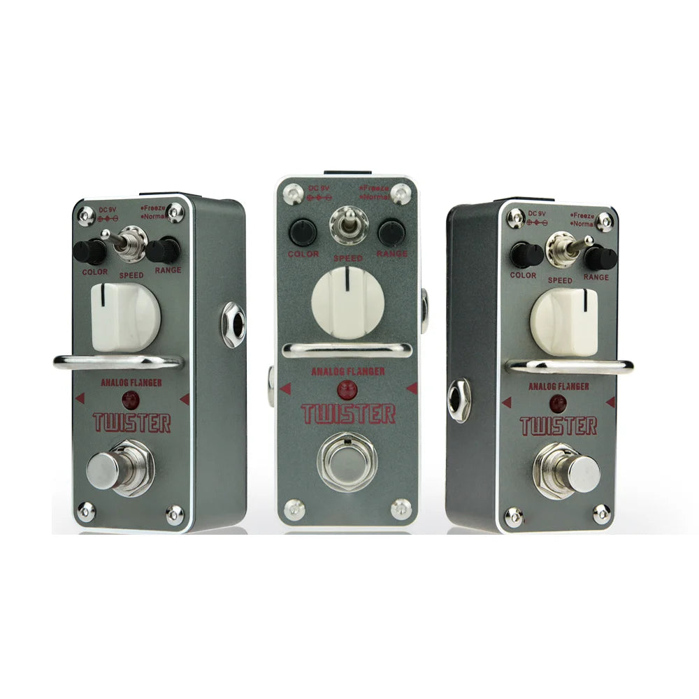 Classic Analog Flanger Effect Guitar Processor Effects Colorful Professional Guitar Pedals Effects
