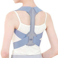 Adjustable Polyester Back Support Brace PVC Straightener for Sitting Lower Back Posture Corrector