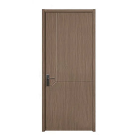 Bedroom Solid Wood Plastic Wpc Door Bathroom Interior Indoor Modern Door for Apartment Hotel