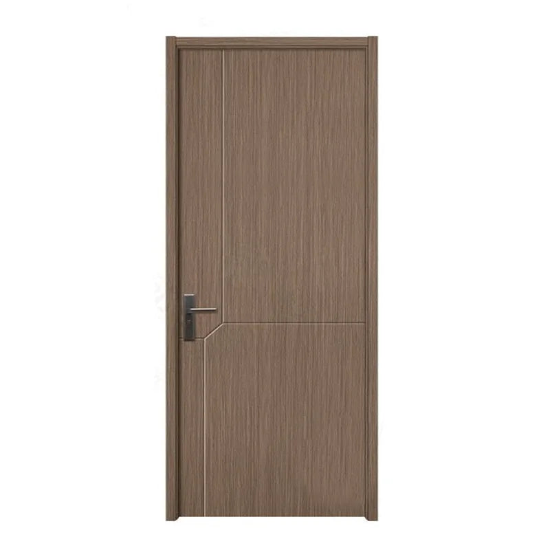 Bedroom Solid Wood Plastic Wpc Door Bathroom Interior Indoor Modern Door for Apartment Hotel