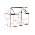 Dropshipping Large Tabletop Greenhouse House Shape Glass Terrarium Succulent Plant Terrarium Clear Glass Terrarium