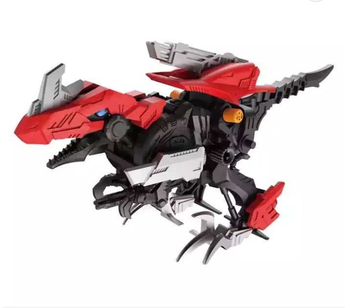 Clockwork WALKING Dinosaur Assembly Educational Toy Armored Model DIY Electric Robot Kit for Kids Science Engineering