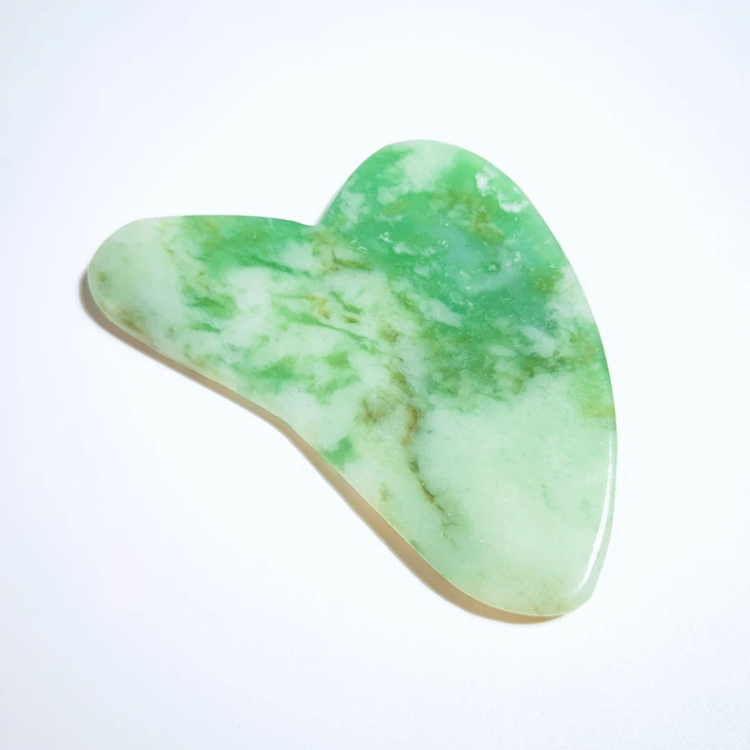 Hongzhuo Hot Selling Facial Gua Sha Scraping Massage Xiuyan Jade Guasha Board
