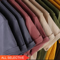 Sustainable 100% Cotton Premium Tshirt Custom Screen Print Embroidery Emboss Logo Men 300 Gsm Tshirt