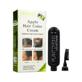 Mokeru 100ml Apple Hair Color Cream With Comb Mild Formula for Men and Women Black Color Dye Cream with Comb