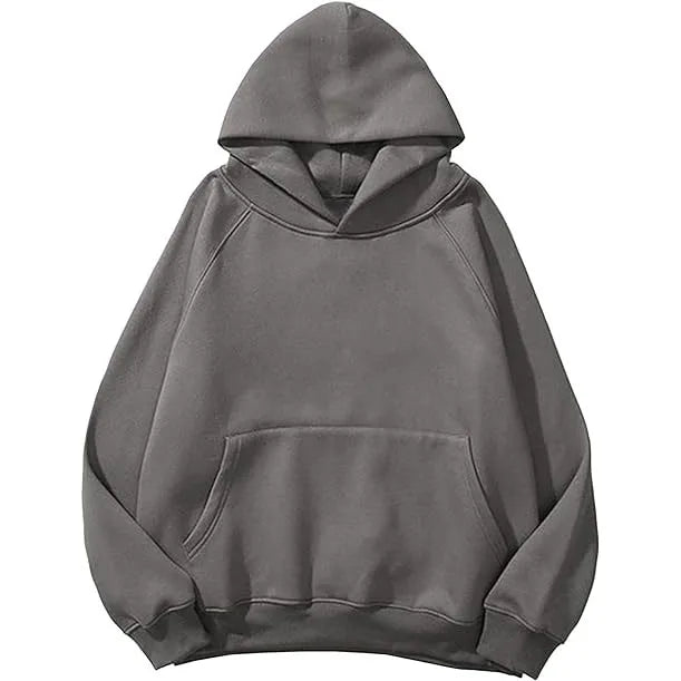 Wholesale Custom Logo Women's  Sweatshirt Fleece Oversized  Long Sleeve Hoodies With Kangaroo Pockets