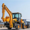 4 in 1 Backhoe Loader  4x4 Backhoe Loader Hot Selling 4t Wheel Backhoe with Price
