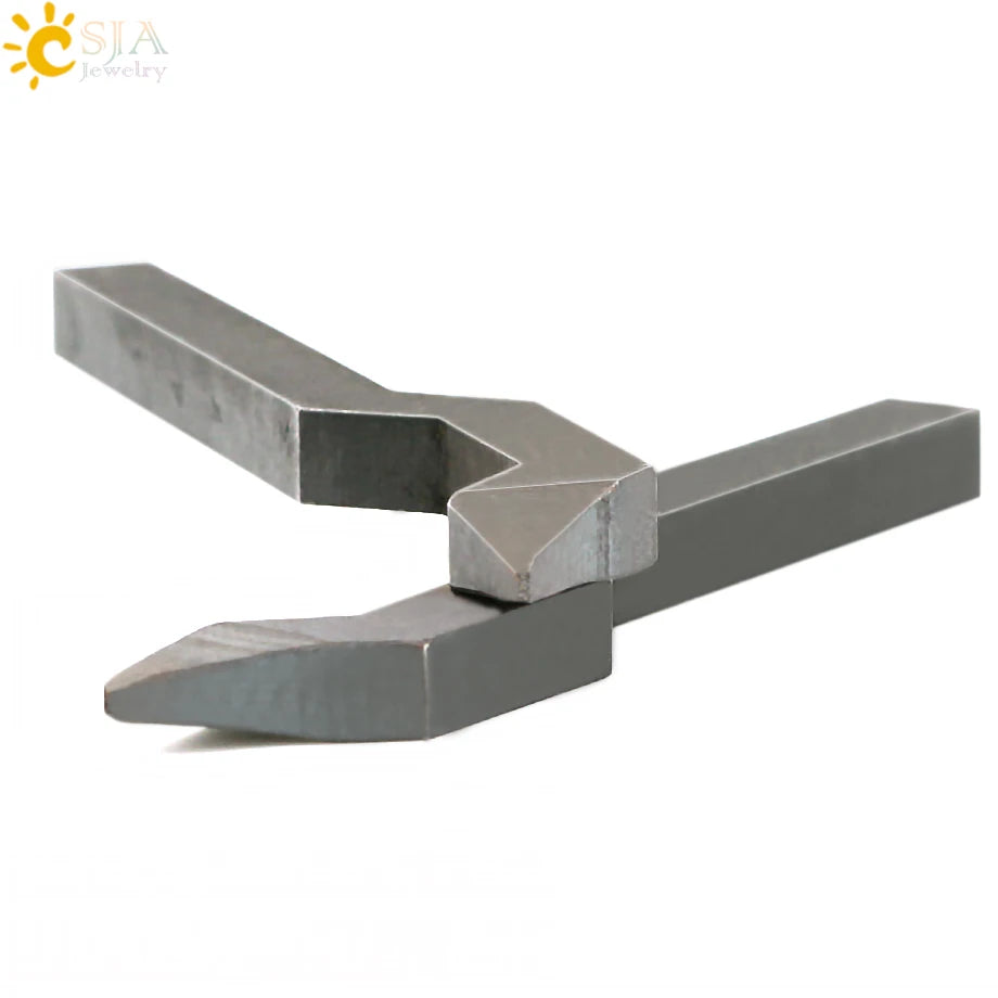 CSJA High Quality 925 750 585 999 990 Jewelry Marking Stamps Punching Tool for Ring E17