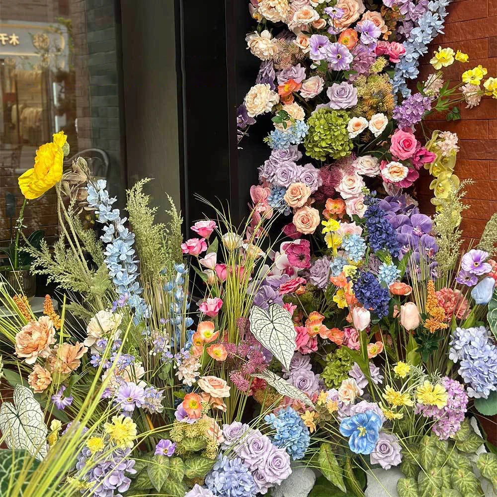 Y-P023 Wholesale Wedding Artificial Wild Flowers Centerpieces Artificial Arch Garden Wildflower Arrangements for Wedding Decor