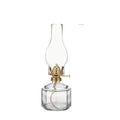 Handmade Vintage Large Glass Kerosene Oil Lamp Classic Embossed Resin Lantern for Home Decor Wedding Parties Customizable Indoor