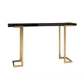 Concrete Table Stainless Steel Furniture Console Table with Marble Top Table