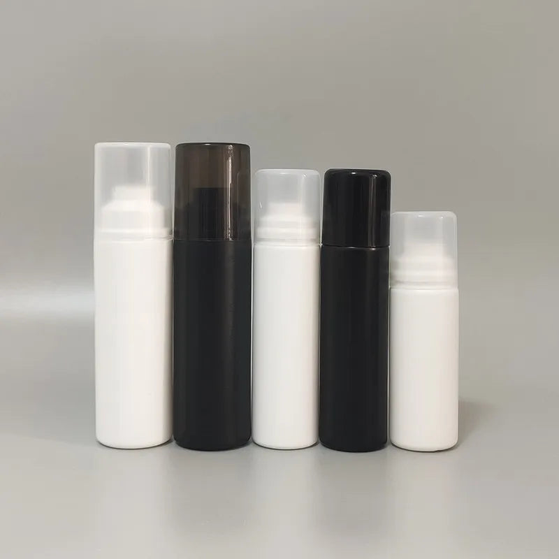 Wholesale 50ml 75ml 100ml 120ml Plastic Empty Liquid Cleaner Container Shoe Care Shoe Polish Bottle with Sponge Top