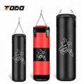 PU Material 25KG 360 Degree Rotation Heavy Punching Bag with Water/Sand Filling and Standing Design for Home Gym Use