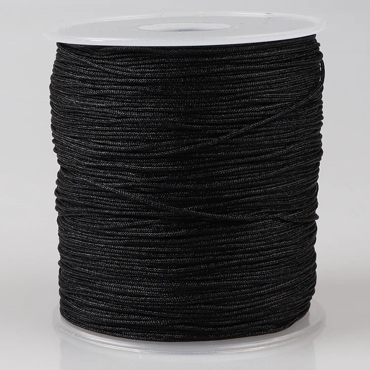 KDC1977 Wholesale 1.5 mm Nylon Cord Rope Braided Thread for s Braided Rope String for Jewelry Making DIY Craft