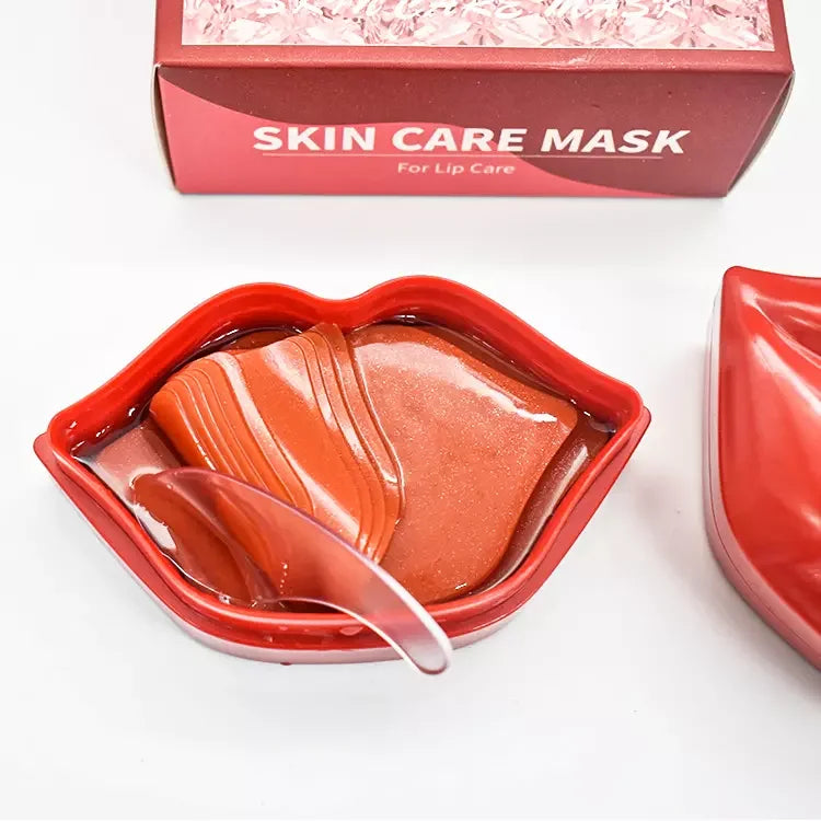 Pack of 20 Lipmask 6 Styles Moisturizing Collagen Lip Mask Mascarillas Para Labios Lightening Lip Mask Lip Care Face & Body Mask