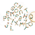 Wholesale Cheap Multi Color Rhinestone Capital 26 Letters Brooch Pins Crystal Pearl A-Z Initial Brooch Pin