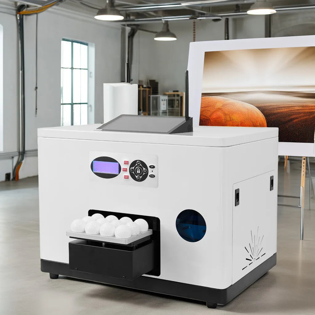 Mobile Scan Printer FCC CE RoHS Certified Printer Fast Delivery UV Golf Ball Printer Intelligent