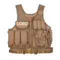 QXMOVING Men's Fashion Sport Tactical Vest for Hunting and Training for Outdoor Camping with Oxford Lining