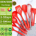 Accessories Light Duty Kitchen Utensils Set Kitchen Accessories Cookware Set Wholesale 10 Pcs Silicone Kitchen Utensil Set