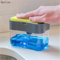 Epsilon Soap dispenser pump Toilet Washing Bathroom Hand ABS Kitchen Home Sponge Holder Water Resistant Hotel Portable Dispenser MegaBDM