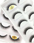 FX-3D X01 Soft 3D False Eyelashes 5 Pairs Full Strip Eyelashes Handmade Eye Lashes Wholesale Lashes Makeup Cosmetic Faux Cils