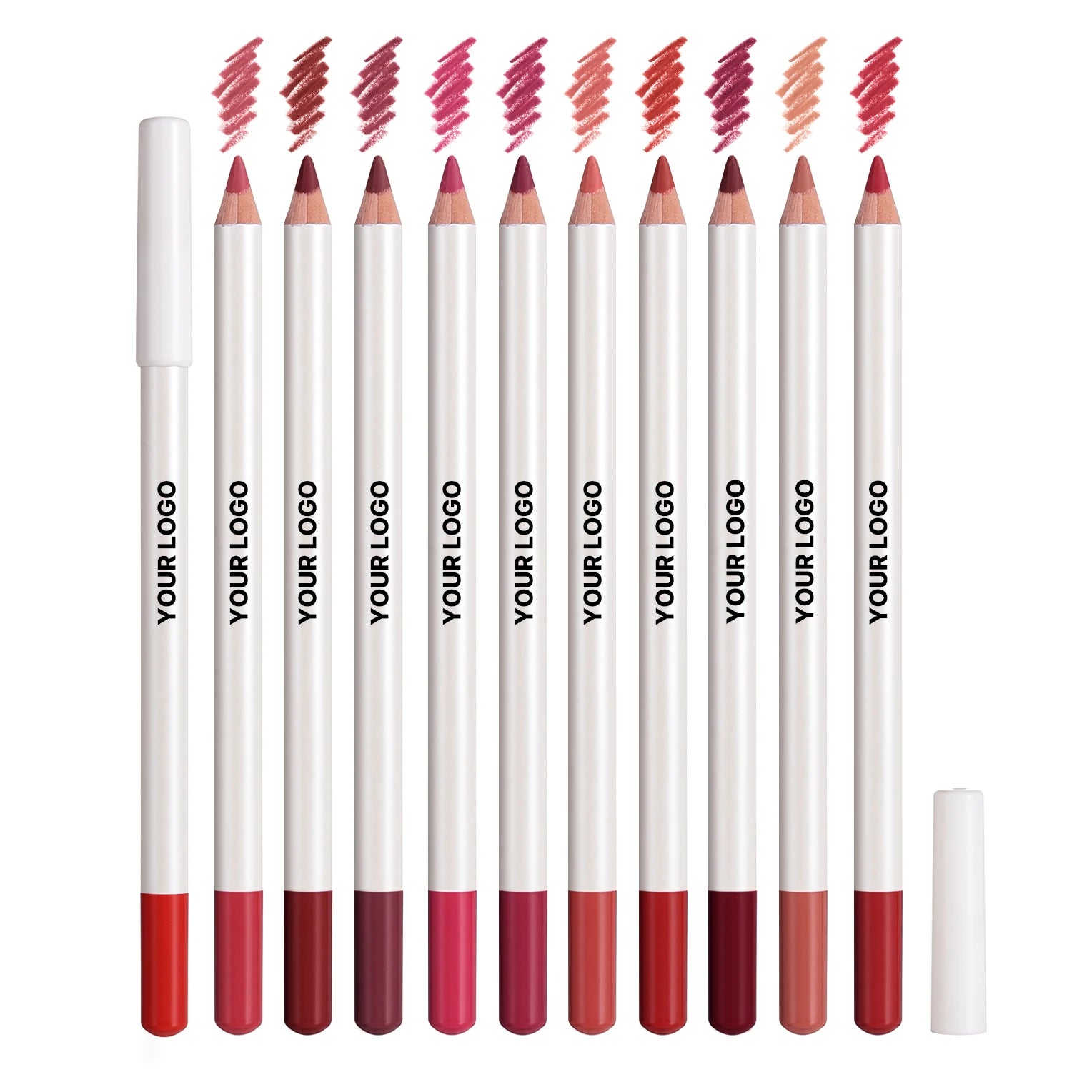 Creamy Mineral Long Lasting Waterproof Lip Liner Pencil Custom Private Label Wholesale Beauty