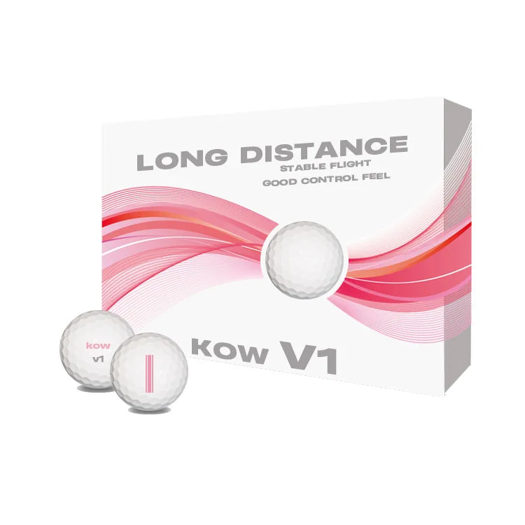 Factory Direct Sale 2 Pc 3 Piece Golf Ball Premium Custom Tournament Golf Balls With Box Package