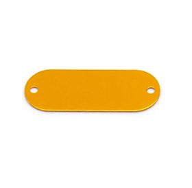 Hot Sales 51mm Double Hole Sublimation Aluminum Dog Id Name Tag Pendant Heat Transfer Blanks Pet Dog Tag