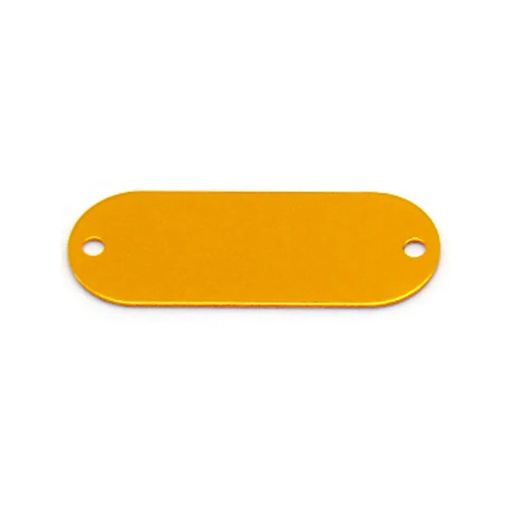 Hot Sales 51mm Double Hole Sublimation Aluminum Dog Id Name Tag Pendant Heat Transfer Blanks Pet Dog Tag