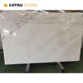 Cotrustone Polished Pink Marble Slab Tiles Modern Indoor Flooring Cut Size for Hotel Fancy Decorations-Rainbow Ross Thin Sheets