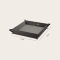 Classic Storage Trays Custom Multi Decorative Serving Dice Jewelry Catchall Storage Holder Genuine  Leather Storage Tray