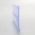 Transparent Price Label Holder PVC Plastic Extrusion Profile Plastic Strip Price Display Label Holder of Supermarket Shelves