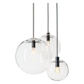 Globe Modern Style Pendant Lighting Fixture Globe Glass Pendant Light for Dining Room Hanging Light