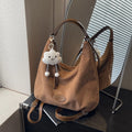Large Capacity Handbags Vintage Tote Bag Ladies Suede Leather Shoulder Top Handle Hobo Bag Purse and Handbag for Women