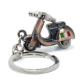 3D Italy Tourism Souvenir Gift Motorbike Keychain Roma Motor Keyring Handbag Charm Key Holder Ornament Metal Motorcycle Keychain
