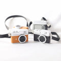 Fashion Retro Camera Shutter Sound Keyring Plastic Dollhouse Strap Decor with Light Toy Camera Doll House Miniature Accessory